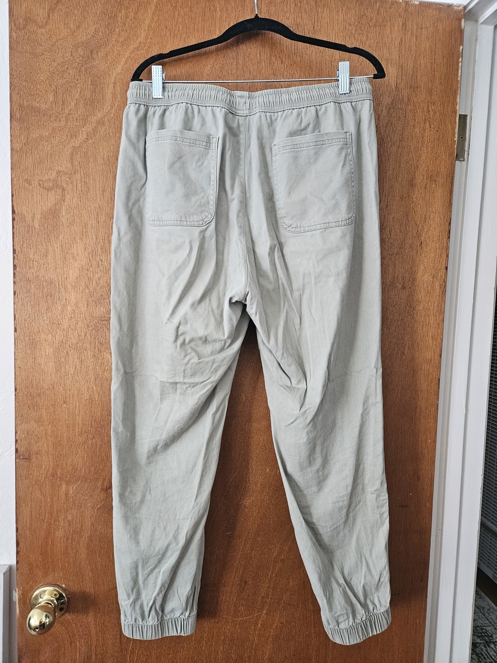 T.J.Maxx Light Khaki Drawstring Jogger/Cargo Pants - Picture 2 of 2